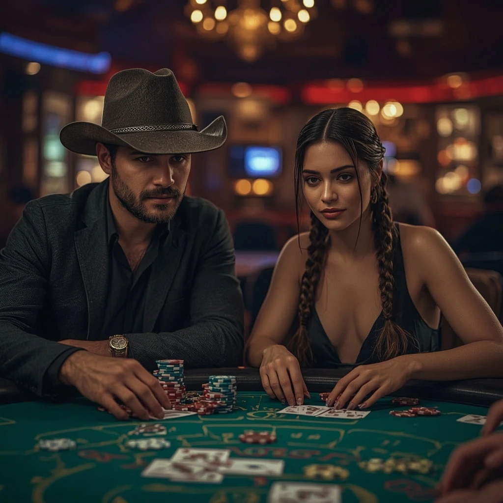 foto di due giocatori di poker FullSlot New Casino